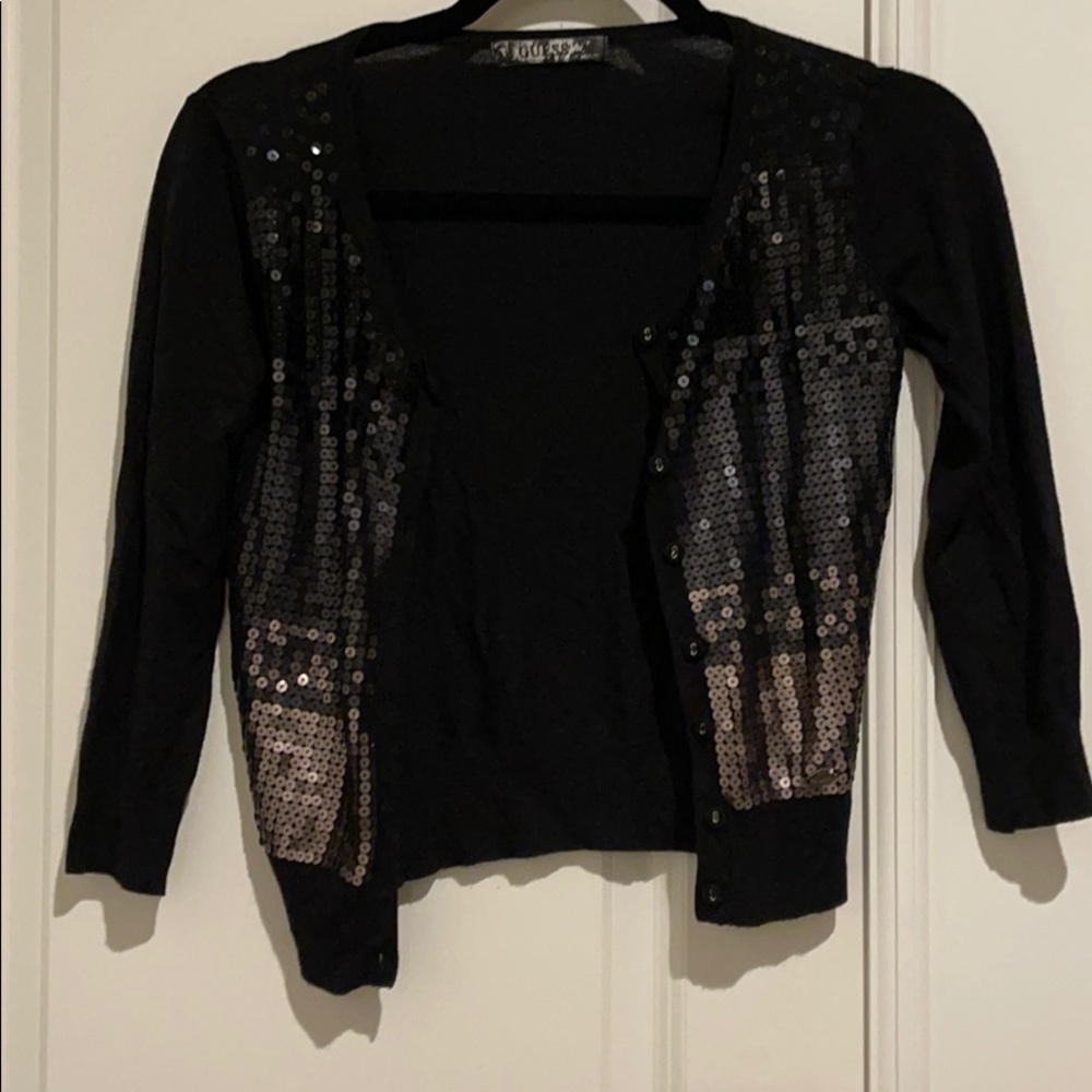 Sequenced cardigan